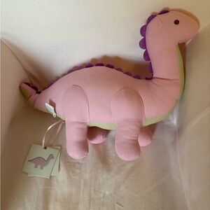 Sweet Honey Pink Plush Dinosaur